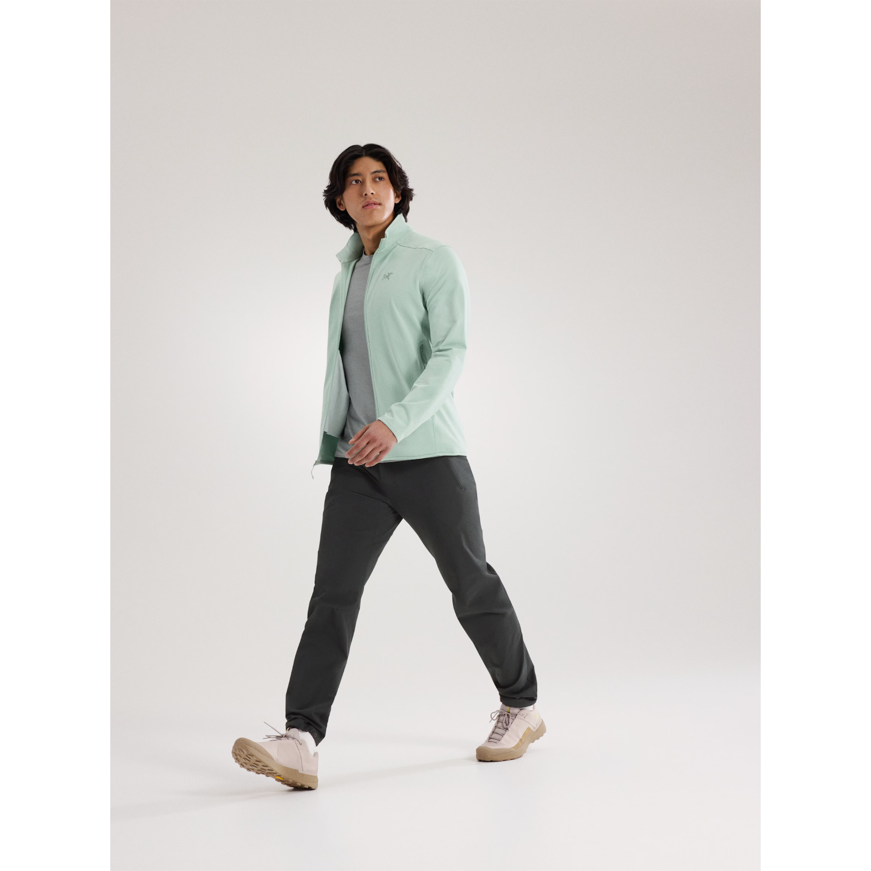Arc'teryx Men's Kyanite Lightweight Fleece Jacket - Breathable & Warm Midlayer for Hiking, Climbing & Outdoor Adventures