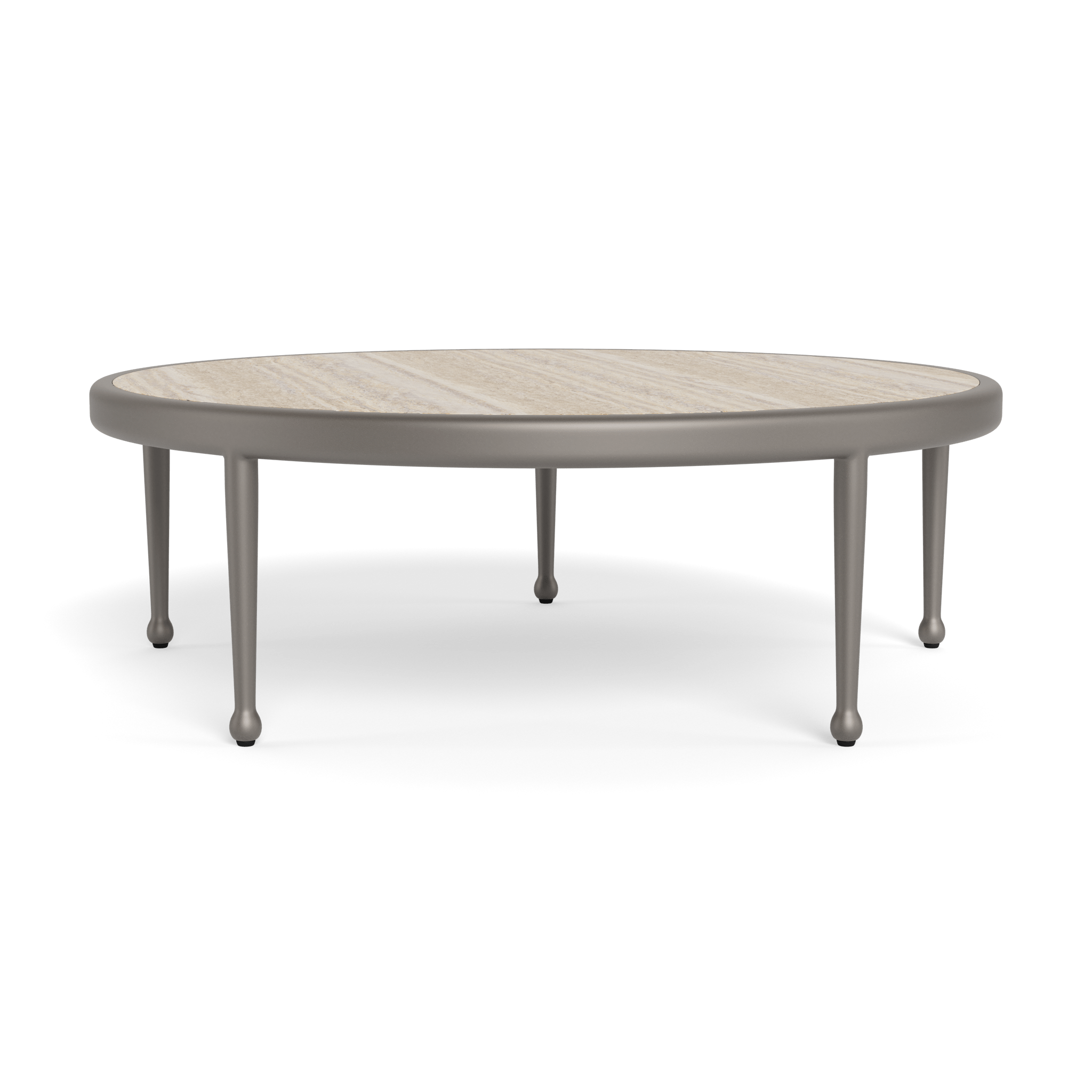 Andre Modern Round Coffee Table - 36 Inch Wooden Living Room Center Table for Small Spaces - Perfect for Sofa, Lounge, and Apartment Decor