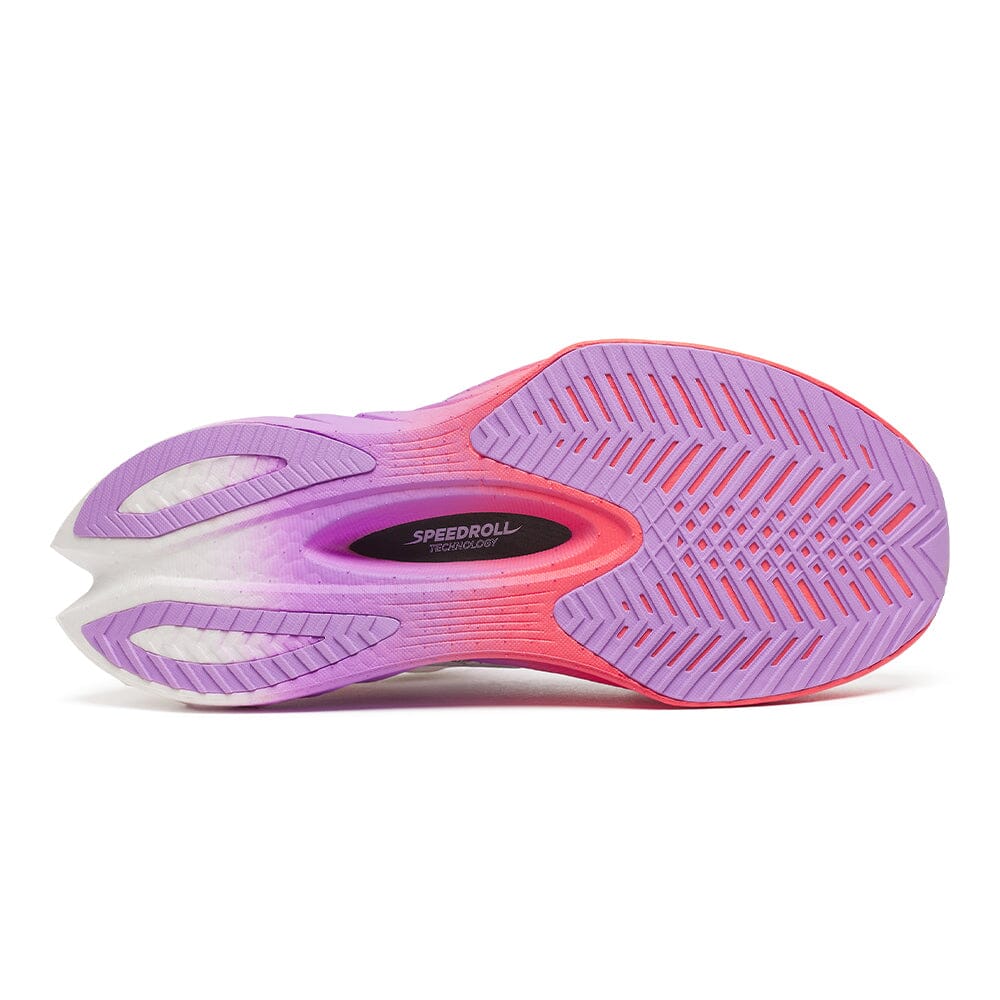 Saucony Women's Endorphin Pro 4 Running Shoes - Lightweight Carbon Fiber Racing Sneakers for Marathon & Road Racing - Perfect for Long Distance Training & Competitive Running