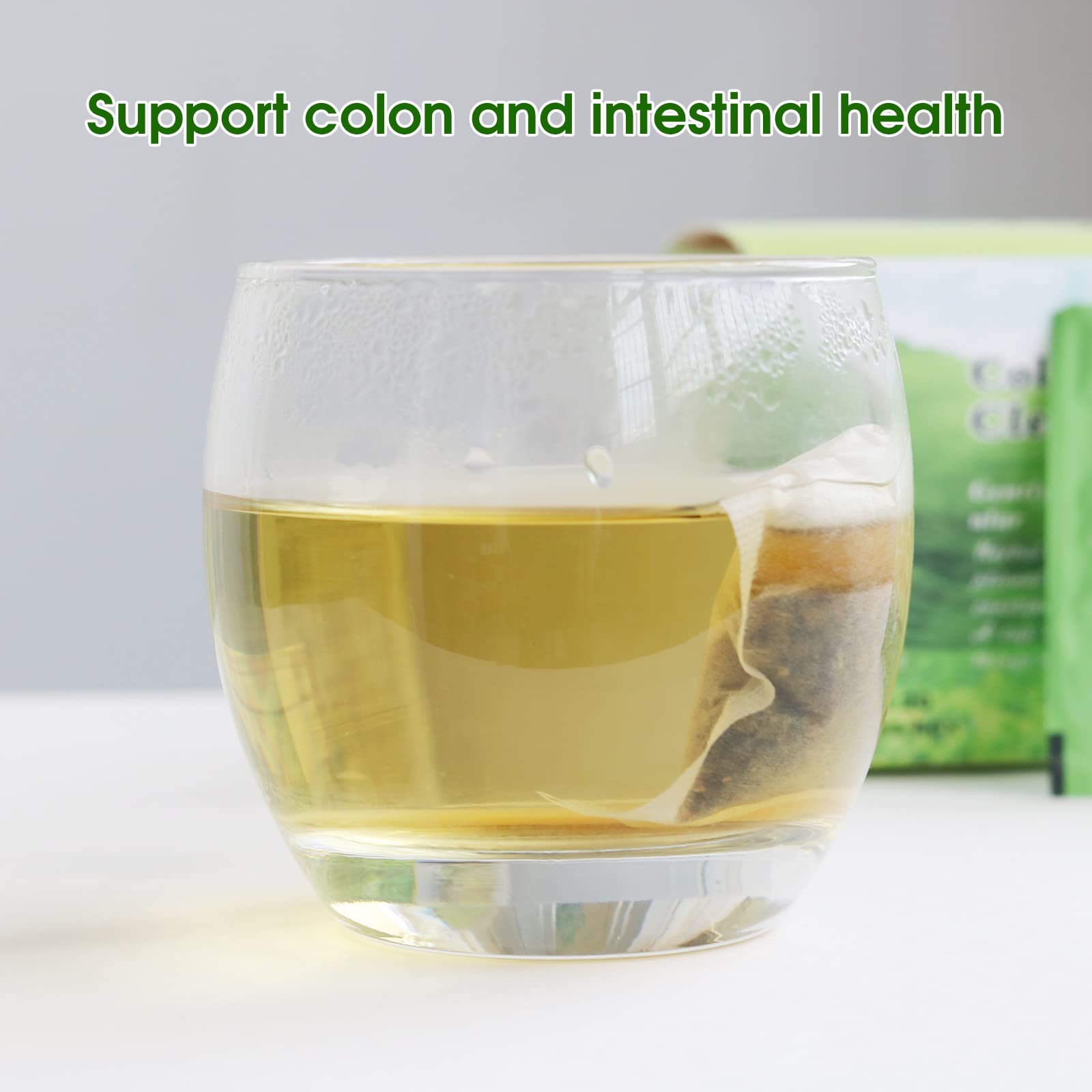 Colon Cleanser Tea - Herbal Laxative Tea for Constipation Relief & Body Detox | Supports Gut Health & Digestion | 20 Tea Bags | Perfect for Post-Meal Relaxation & Morning Routine