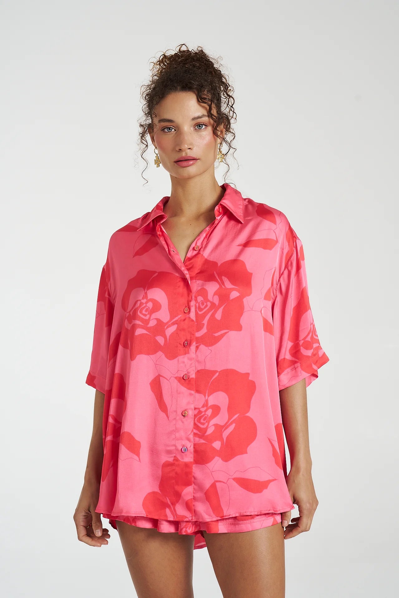 Big Shirt - A Rose by Any Other Name | Stylish Oversized Tee for Women & Men | Perfect for Casual Wear, Lounge & Street Fashion