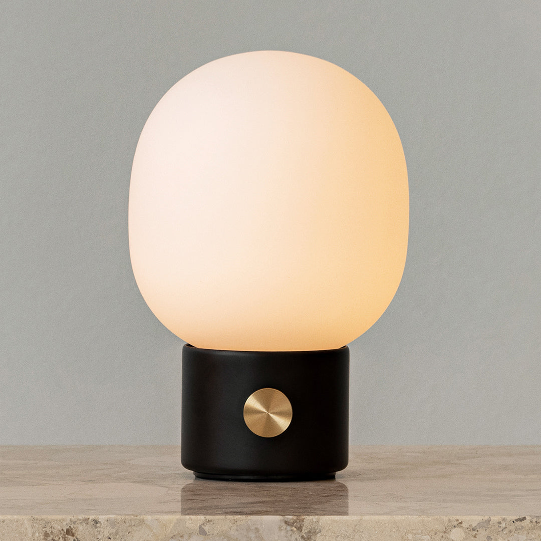 JWDA Portable Table Lamp - USB Rechargeable LED Night Light for Bedroom, Office & Travel - Adjustable Brightness & Warm White Light for Reading & Relaxation