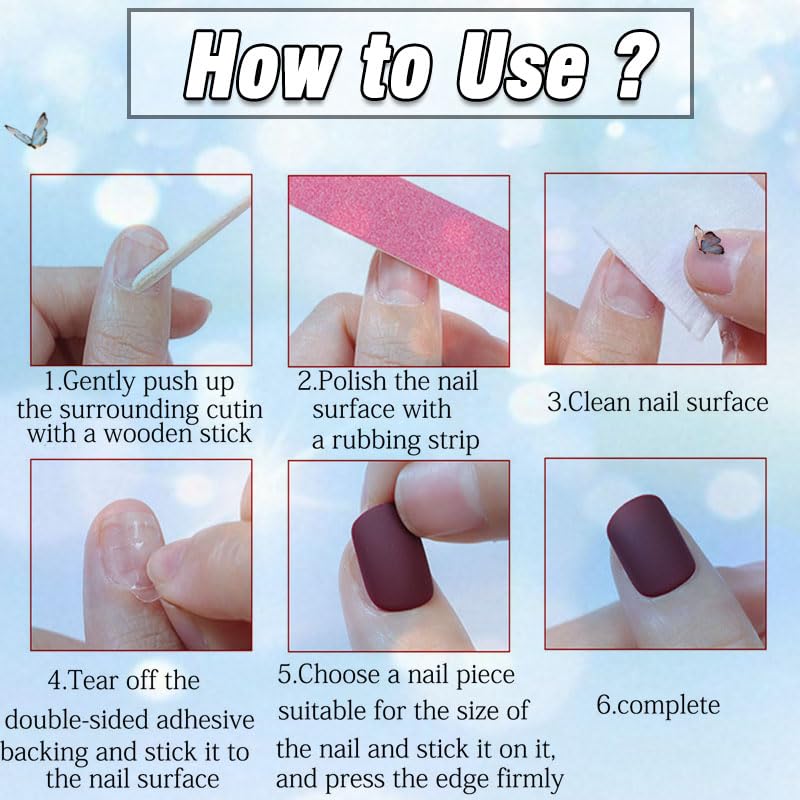 Medium Square Short Press on Nails - Glitter Nude Natural Fake Nails with Cat Eye Design, Glossy Full Cover False Acrylic Glue Stick on Nails for Women (24Pcs) - Perfect for Parties, Weddings, Date Nights & Everyday Wear