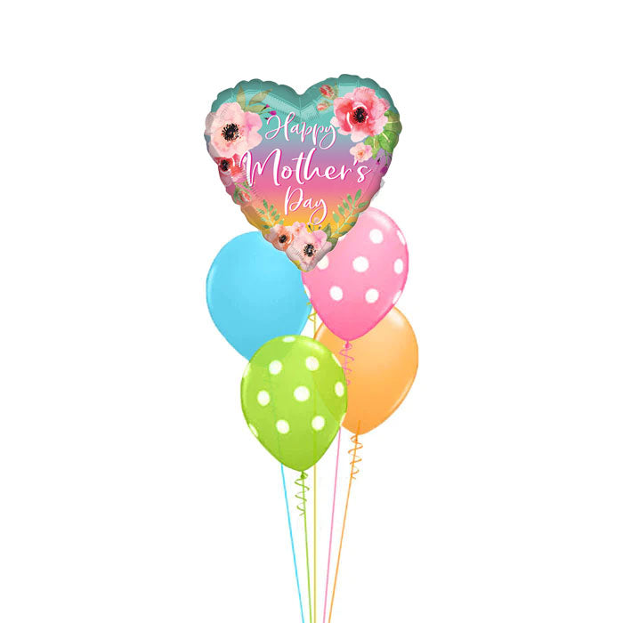 Beautiful Mother's Day Balloon Bouquet Arrangement - Perfect for Birthday, Anniversary & Valentine's Day Gifts - Home & Party Decor