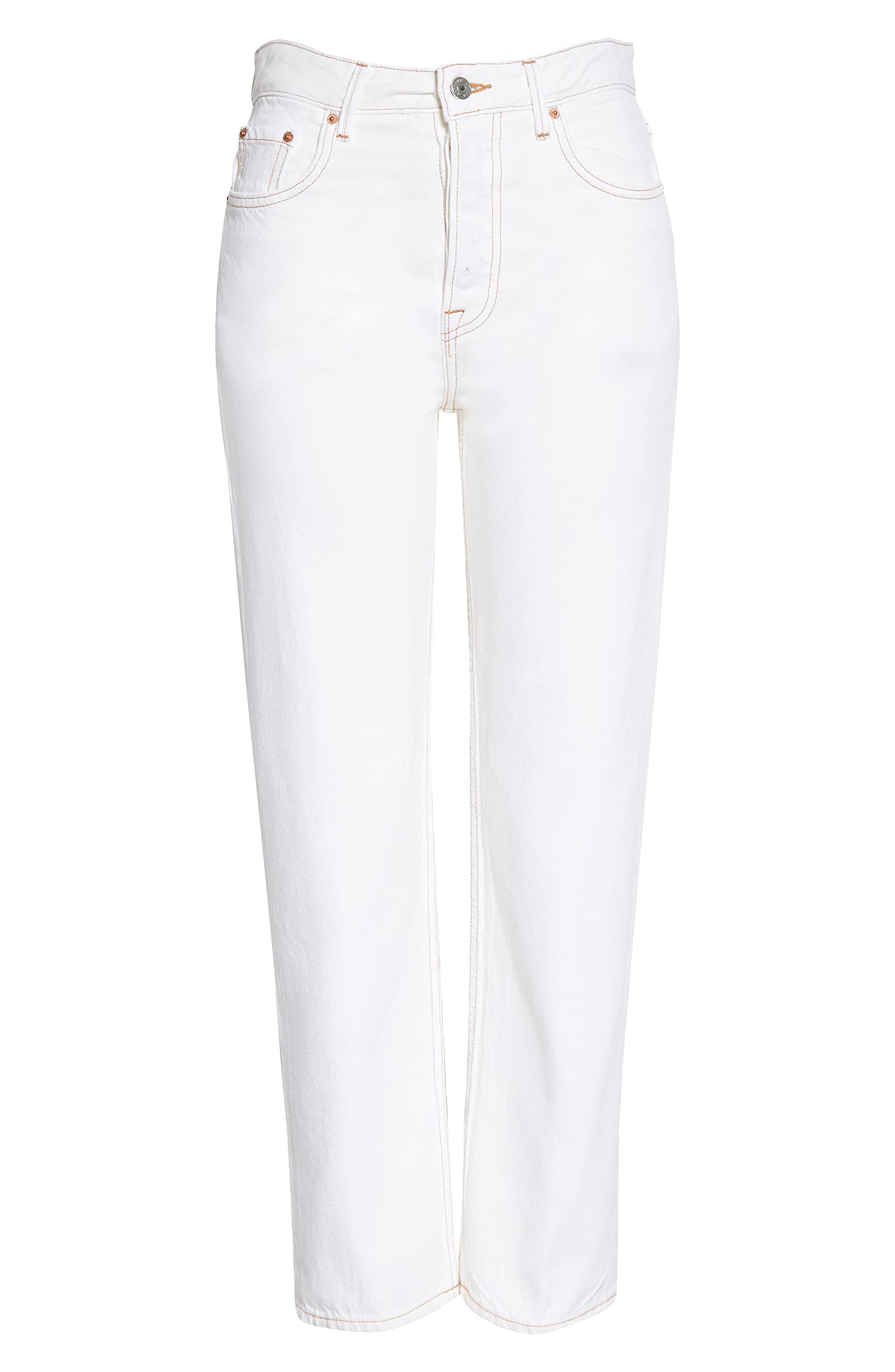 GRLFRND Helena Super High Rise Straight-Leg Jeans for Women - Indy Wash Distressed Denim - Size 25 - Perfect for Casual Outfits, Date Nights & Street Style Fashion