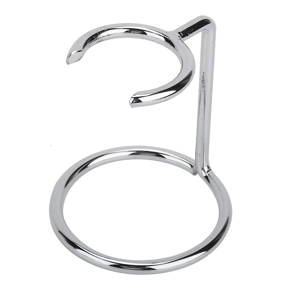 Premium Stainless Steel Razor & Shaving Brush Stand - Universal Holder for Most Razors & Brushes - Durable Shaving Kit Organizer for Salon, Home & Travel - Perfect for Wet Shaving & Grooming Essentials Storage