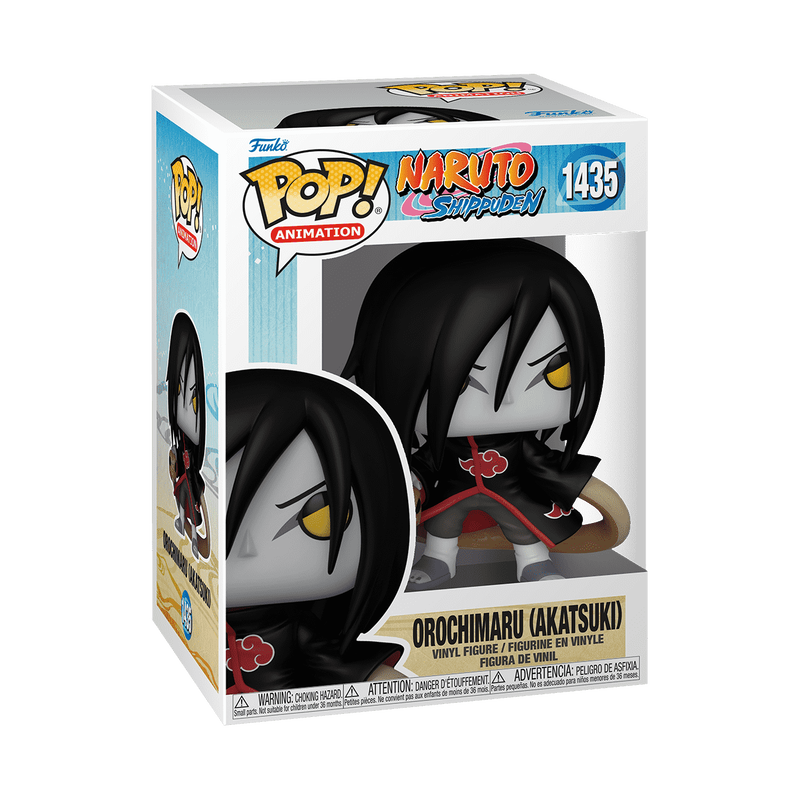 Orochimaru (Akatsuki) Funko Pop Naruto 1435 Vinyl Figure with Protector Case - Perfect for Anime Collectors, Display Shelves, and Naruto Merchandise Collections
