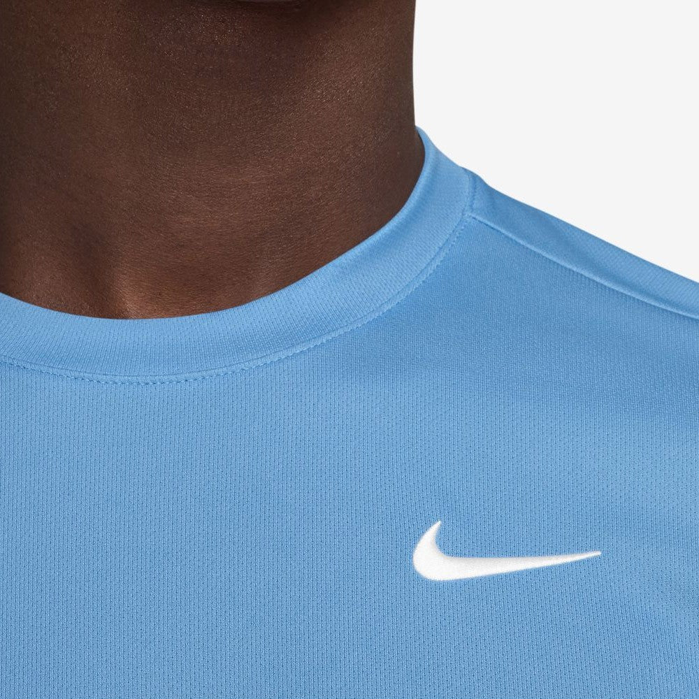 Nike Men's Victory Shirt - Breathable Performance T-Shirt for Running & Training, Blue Beyond - Perfect for Gym Workouts & Outdoor Sports