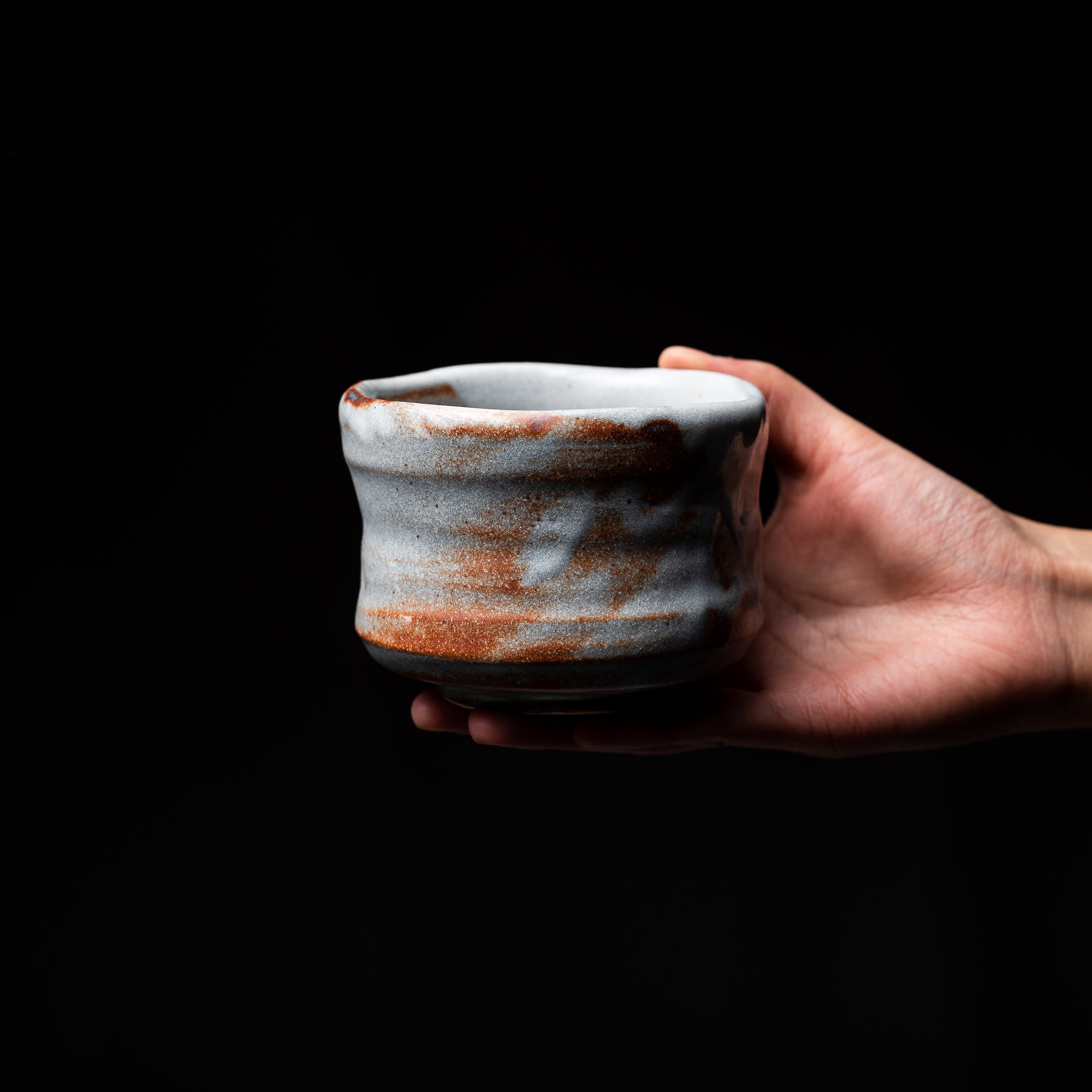 Premium Shino Matcha Bowl - Handcrafted Japanese Ceramic Tea Bowl for Traditional Tea Ceremony - Perfect for Matcha, Green Tea, and Zen Meditation