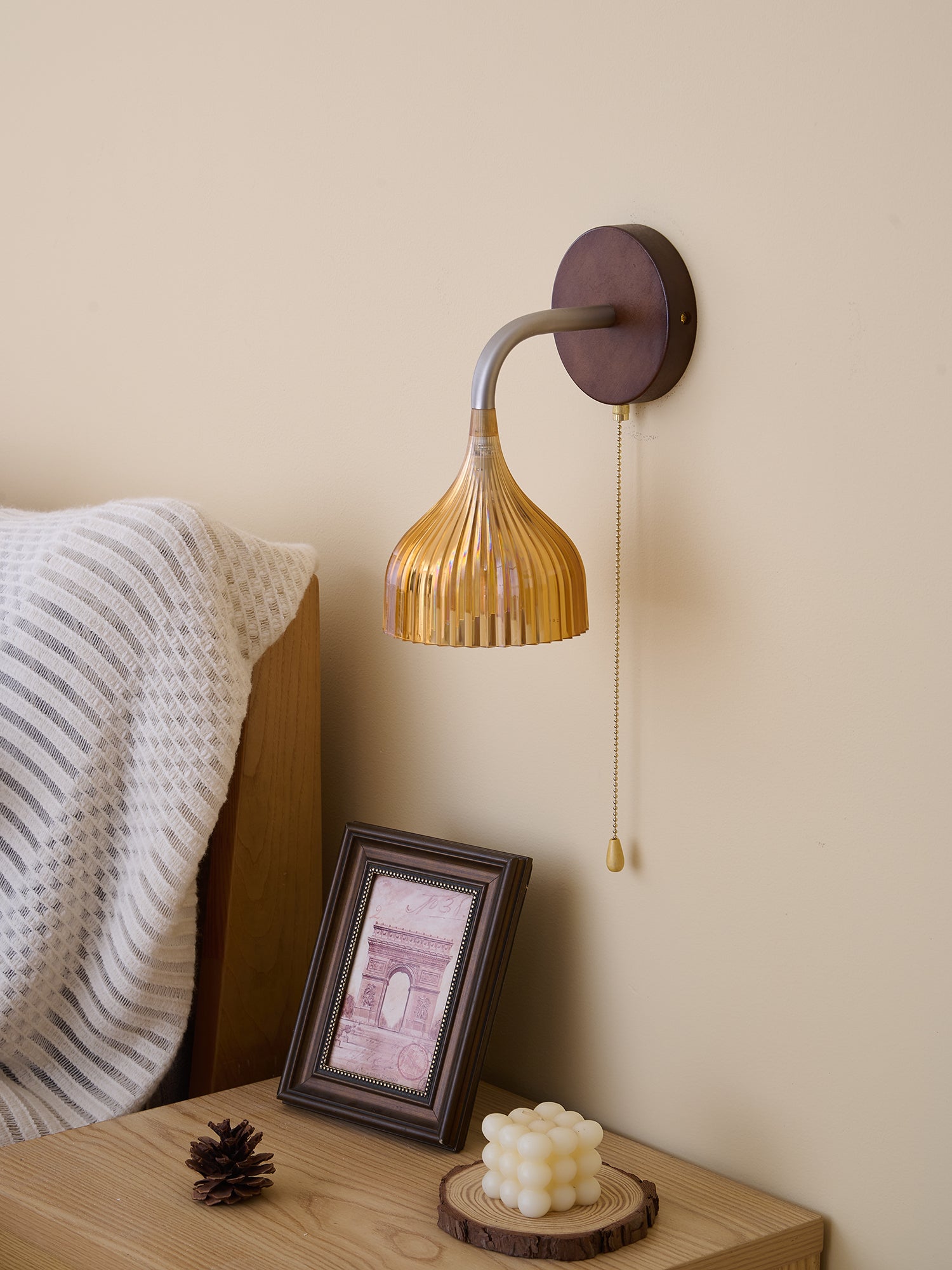 Lucina Wall Lamp - Modern LED Sconce Lighting for Bedroom, Living Room & Hallway | Energy-Efficient Indoor Wall Light Fixture