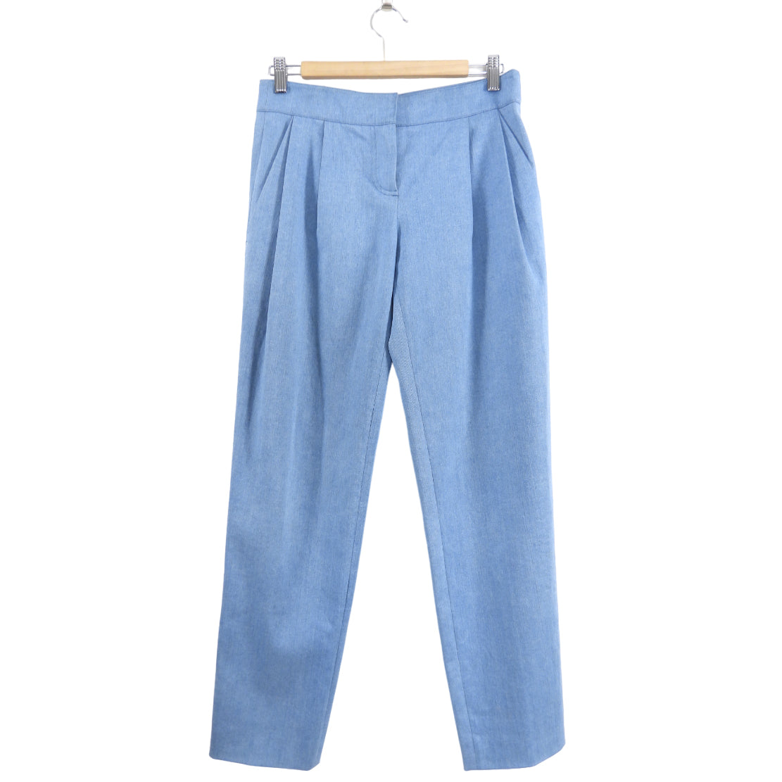 Balmain Blue Slim Fit Light Denim Jeans for Women - Size FR36 | High Waisted Skinny Pants for Casual Wear & Night Out