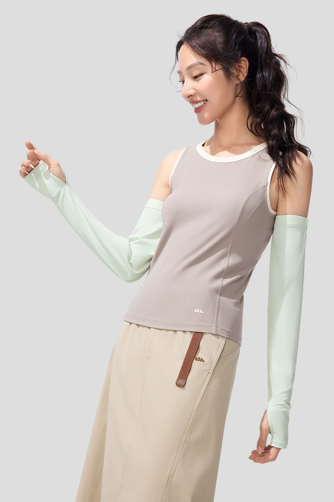 Horizon Women's UPF50+ Sun Protection Arm Sleeves - Lightweight & Breathable for Outdoor Activities, Hiking, Running & Gardening