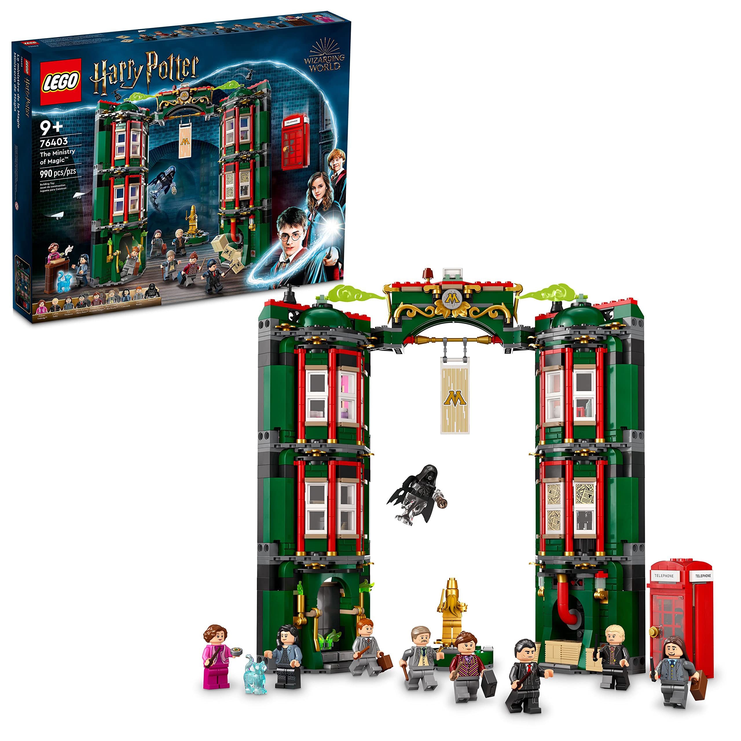 LEGO Harry Potter 76403 Modular Building Set with 12 Minifigures - Hogwarts Castle Gift for Boys & Girls Ages 9+ | Creative Play, Collectible Display & Perfect Birthday Present for Harry Potter Fans