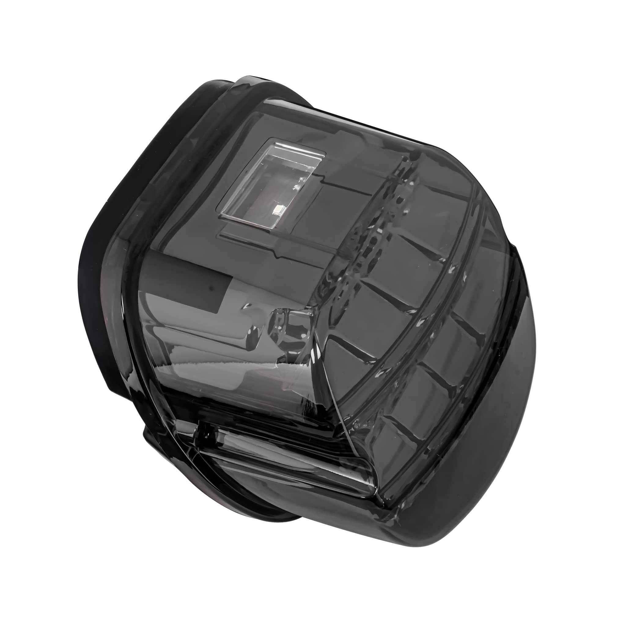 Eagle Lights Rear Layback LED Taillamp Replacement for Harley Davidson - Smoked Lens | High Visibility Brake Light for Night Riding & Safety