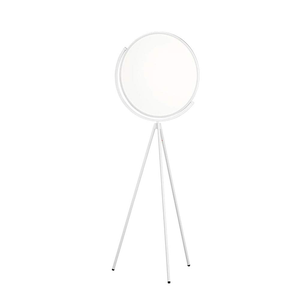 Modern LED Floor Lamp with Acrylic Shade - Adjustable Tripod Design for Bedroom, Living Room & Office - White Postmodern Lighting for Home Decor