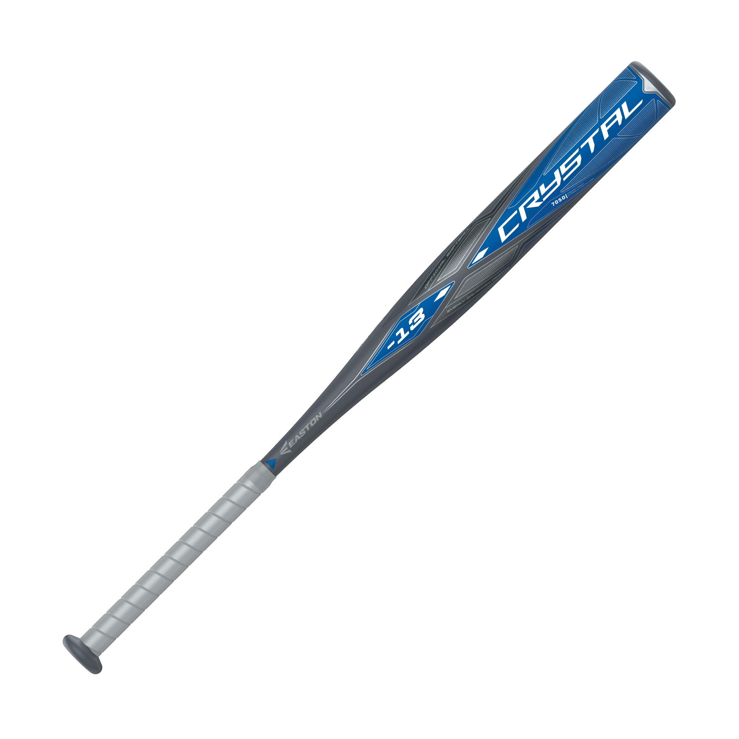 Easton CRYSTAL Fastpitch Softball Bat -13 Drop Weight | 1-Piece Aluminum Alloy | Approved for All Fields | Perfect for Youth & High School Softball Games