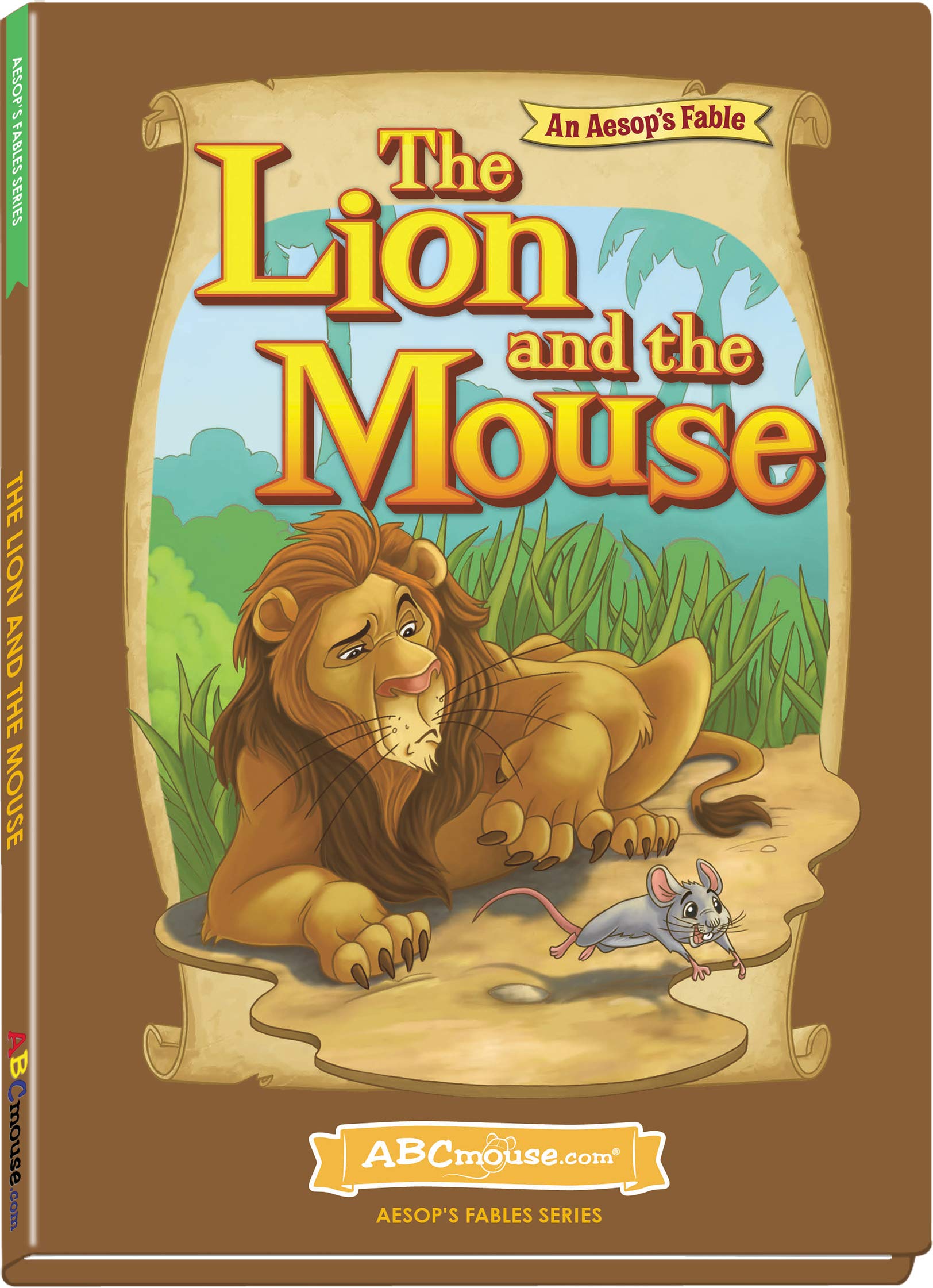 The Lion and the Mouse - Hardcover Children's Book | ABCmouse Early Learning | Bedtime Stories & Classroom Reading