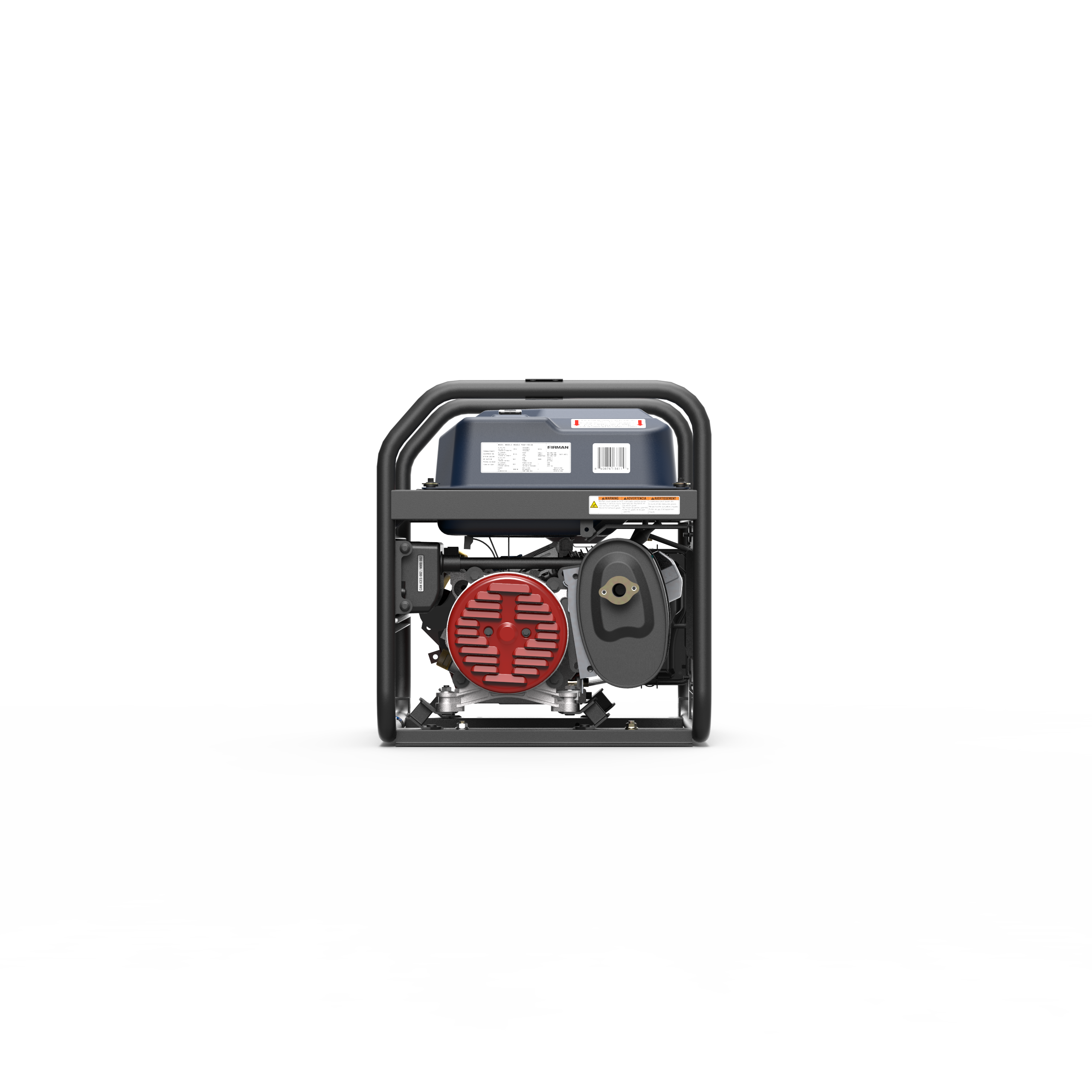 **4550W Portable Gas Generator with Recoil Start - 120V Power for Camping, Outdoor Events & Emergency Backup**