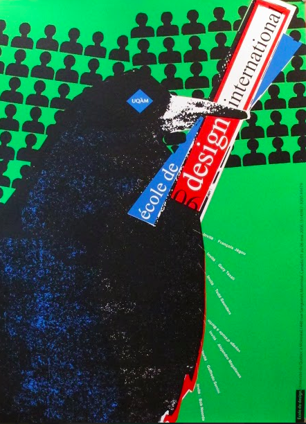 2006 Original Alfred Halasa International Design School Poster - Vintage Art Print for Home, Office & Classroom Decor