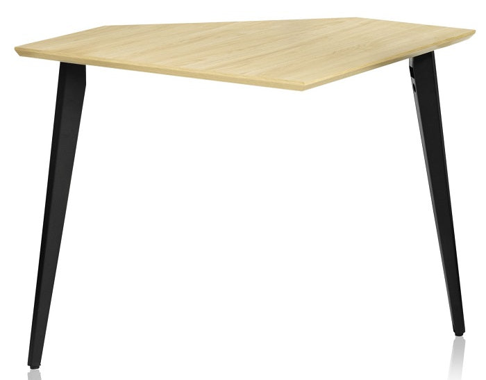 Gator Elite Furniture Series Corner Desk - Natural Maple Matte Finish for Home Office, Gaming & Study - Ergonomic Workstation with Modern Design