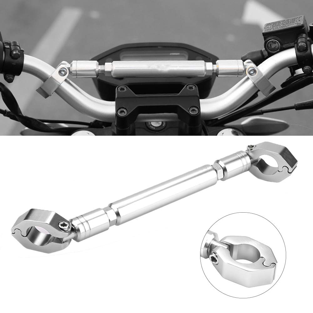 Aluminum Alloy Motorcycle Balance Bar - 22mm Reinforced Handlebar for Off-Road & Cruiser Bikes