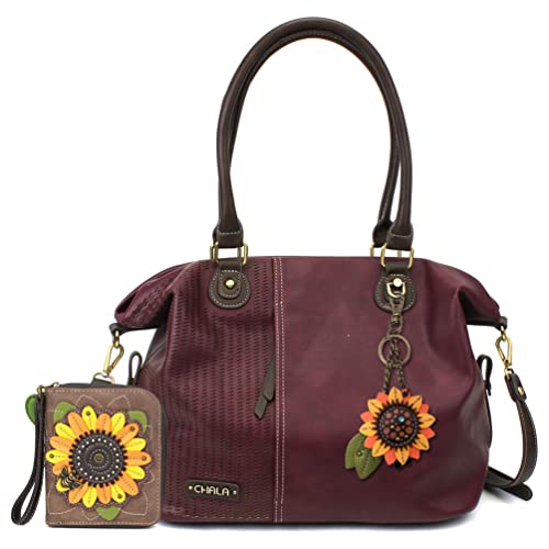 Plum_ 609 Sunflower Key-fob & Wallet