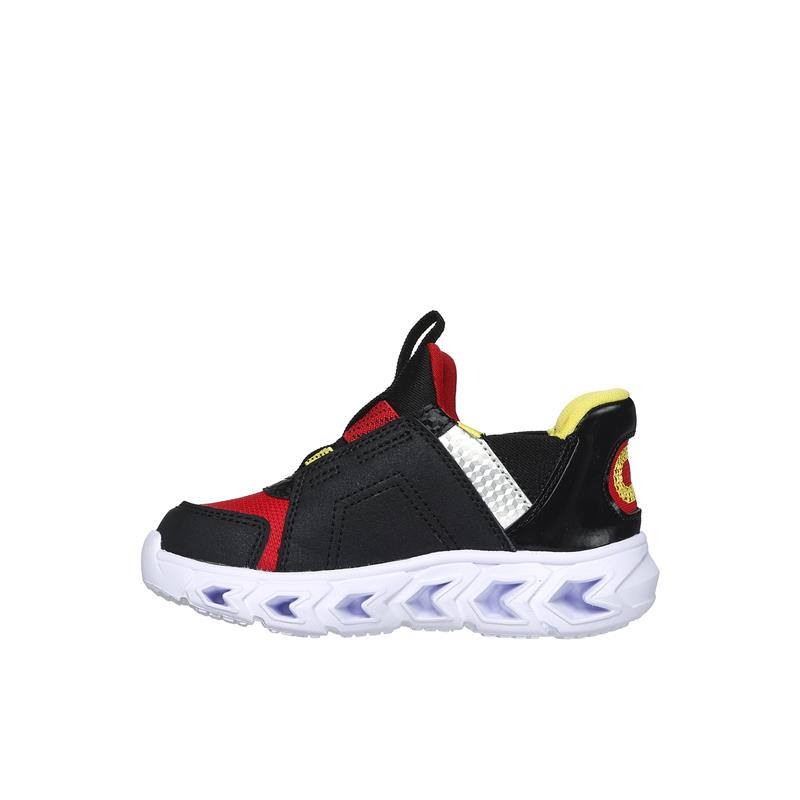 SLIP INS Hypno Flash 2.0 Sneakers - Black/Red 403830N/BKRD - Comfortable Running Shoes for Men & Women - Perfect for Gym, Workout, and Casual Wear