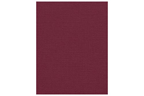 Burgundy Linen
