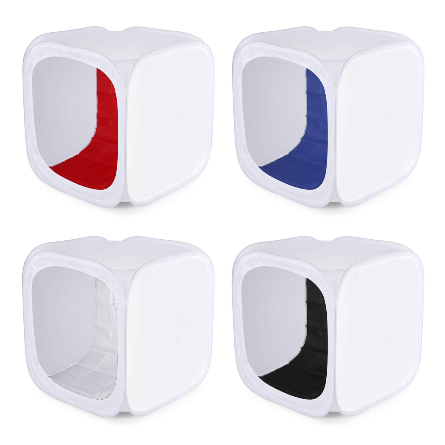 150cm Square Pop Up White Cube Light Tent for Photography - Portable Studio Lighting Box for Product Shooting, Ecommerce, Jewelry & Small Items