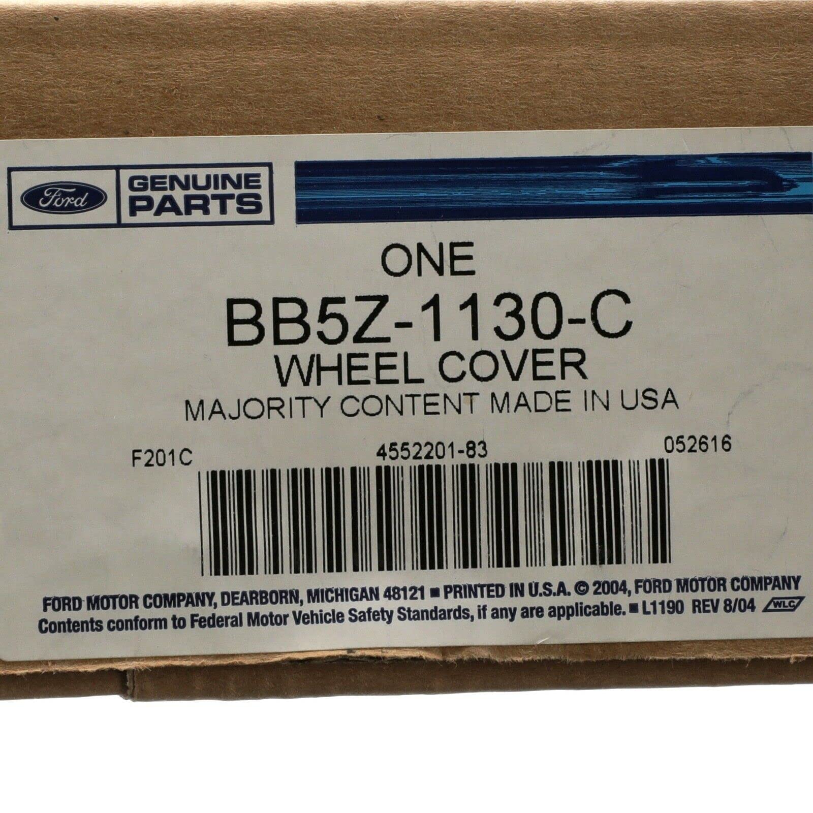 Ford Wheel Cover - Durable & Stylish Replacement Hubcaps for Cars, Trucks & SUVs - Perfect for Off-Roading, Daily Commute & Vehicle Protection