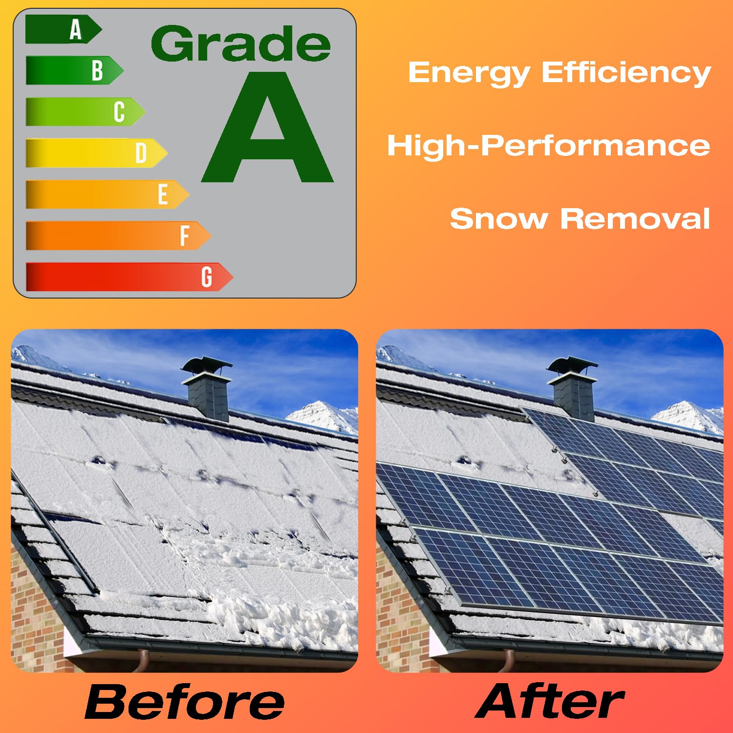Self-Regulating Solar Panel Heated Roof System - 14