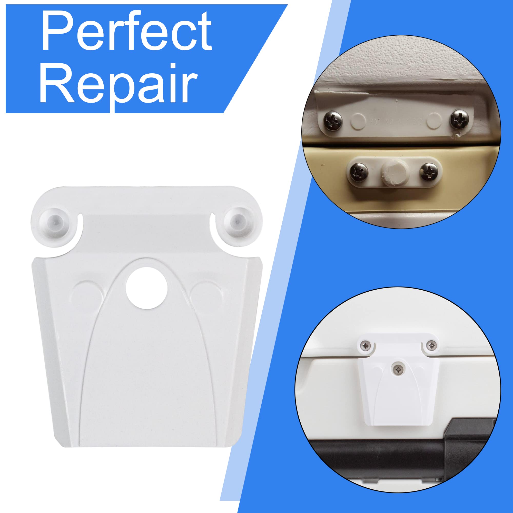 High Strength Cooler Latch Replacement Parts - Compatible with Igloo 50-165 Qt Coolers, Durable Latch Posts and Screws for Outdoor Camping, Picnics, and Beach Trips