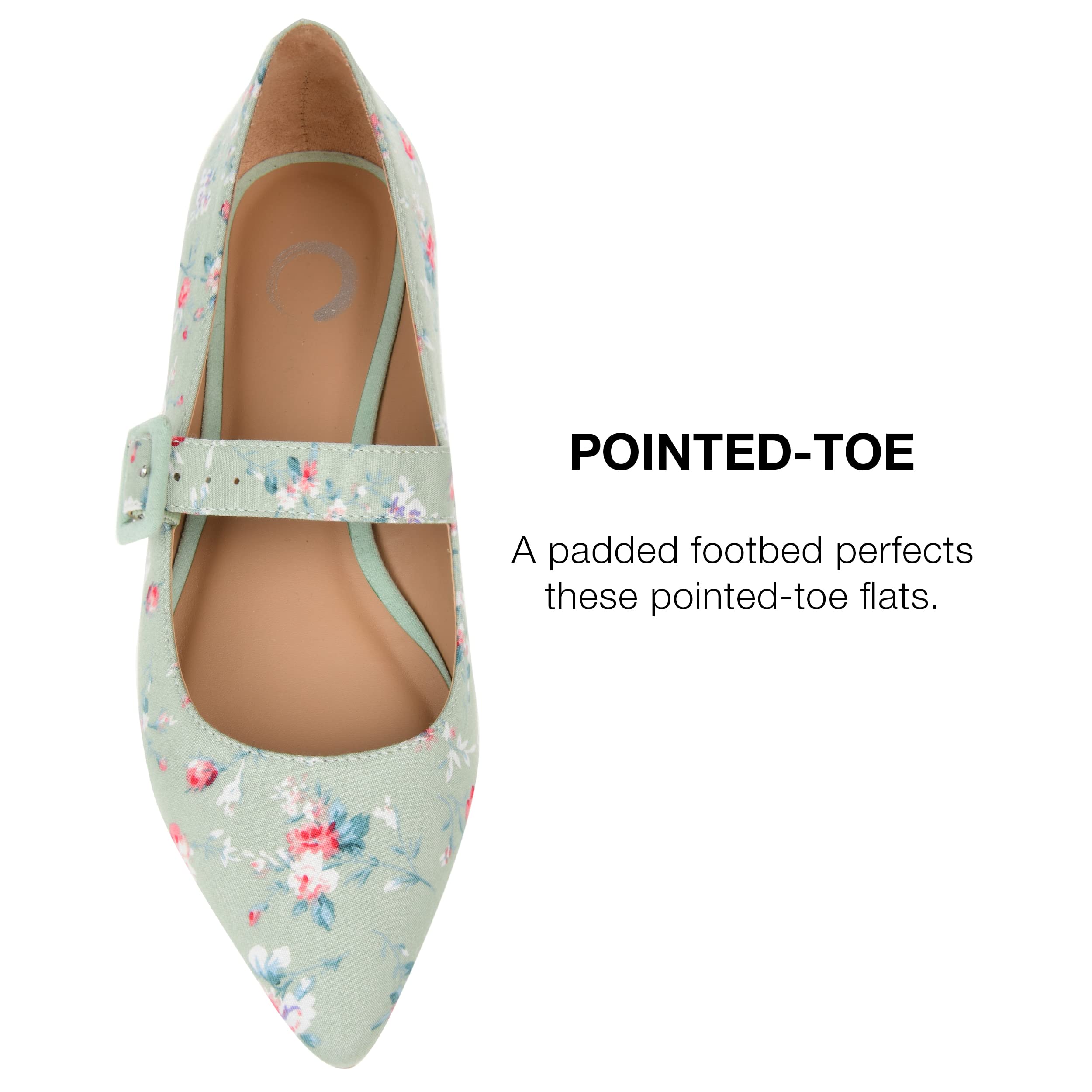 Journee Women's Karissa Comfortable Dress Flats - Perfect for Work, Weddings & Casual Outfits