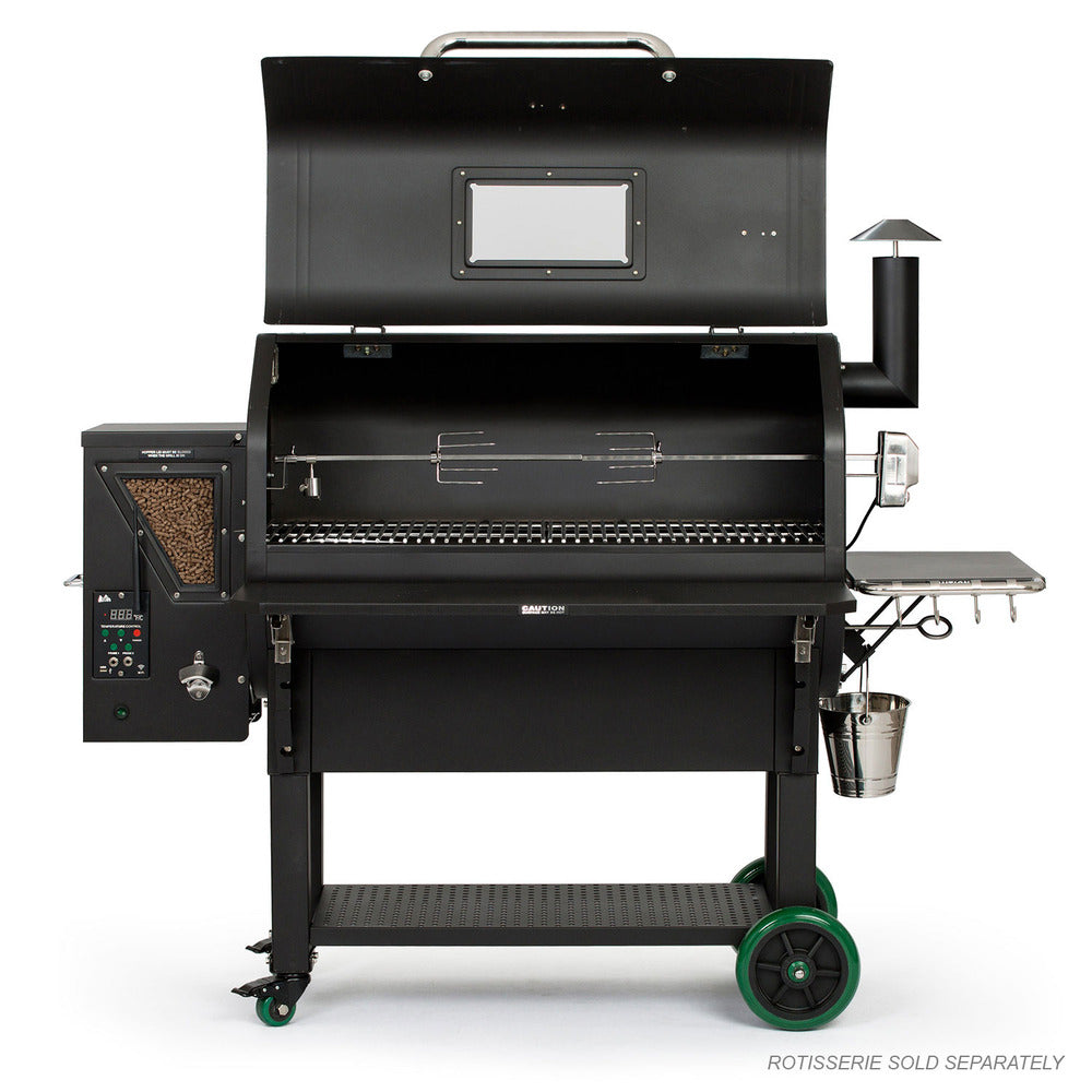 Green Mountain Grills Rotisserie Kit for Ledge & Peak Pellet Grills - Perfect for Rotisserie Chicken, Turkey & Kebabs on Your Outdoor Grill