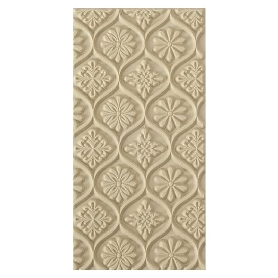 Cool Tools Flexible Texture Tile - Woven Daisies Design - 4