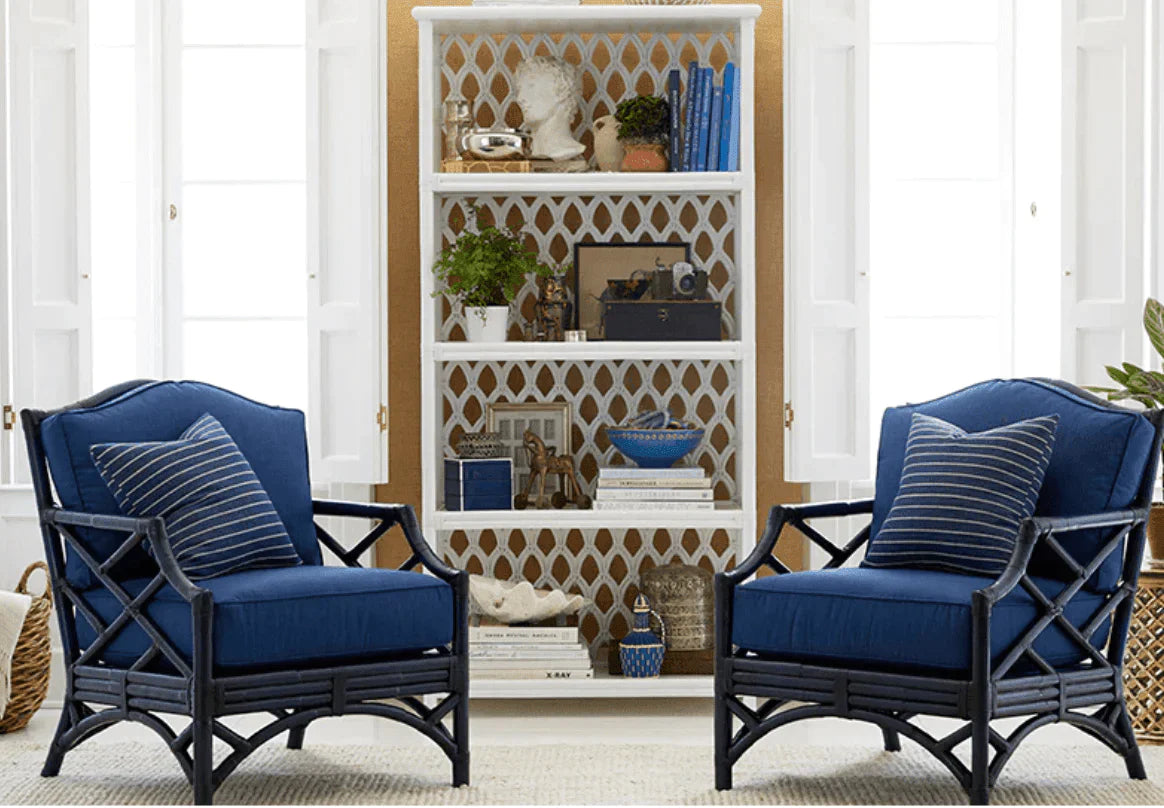 Chippendale Lounge Chair - Classic Wooden Upholstered Armchair for Living Room, Office & Library | Elegant Traditional Furniture for Home Decor