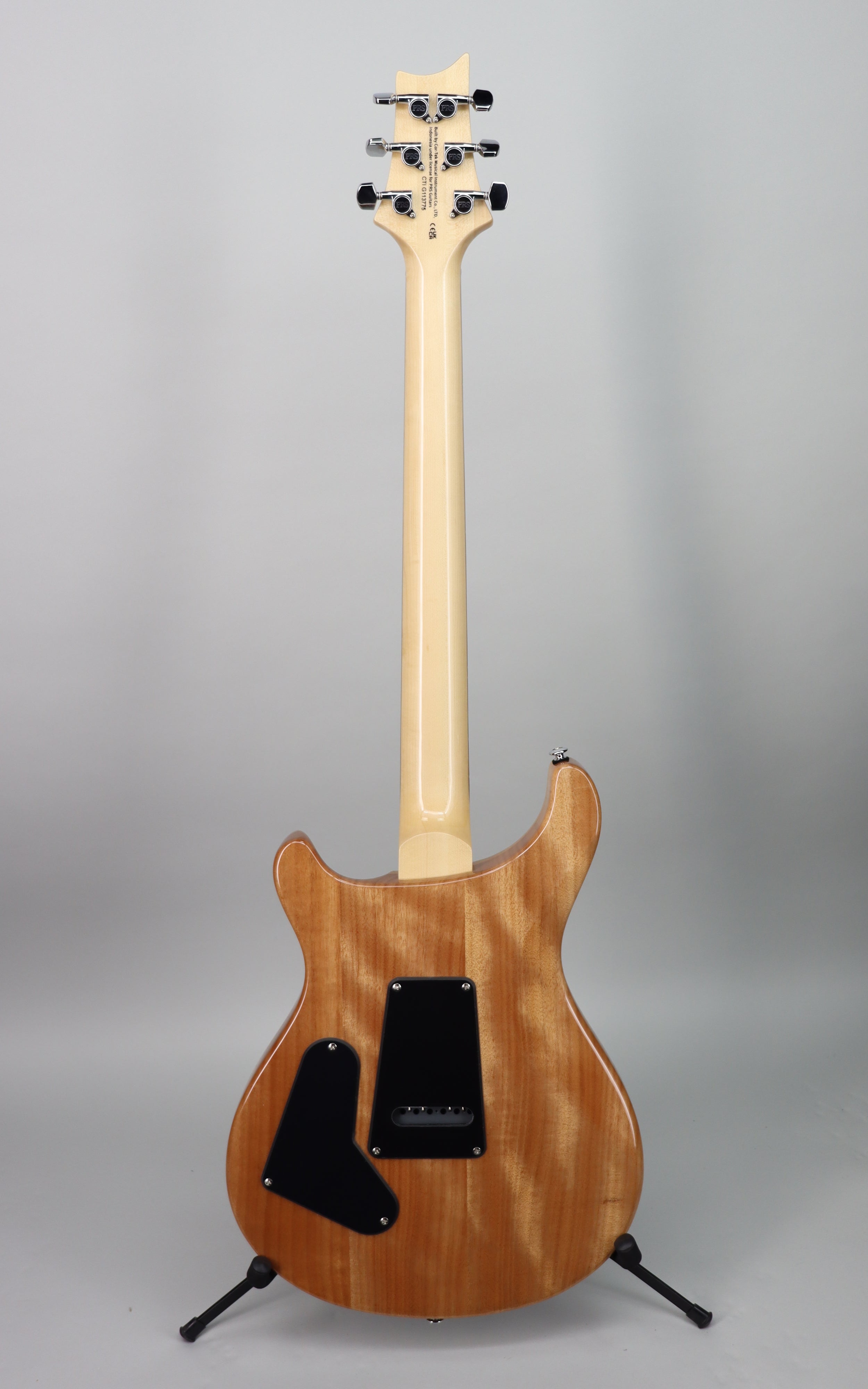 Paul Reed Smith SE Custom 24 Limited Edition Electric Guitar - Swamp Ash Burl Top in Lake Blue Finish | Professional Grade for Stage & Studio Performances