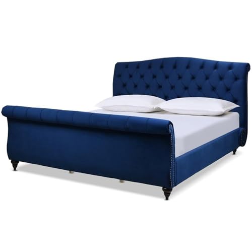 Navy Blue Velvet
