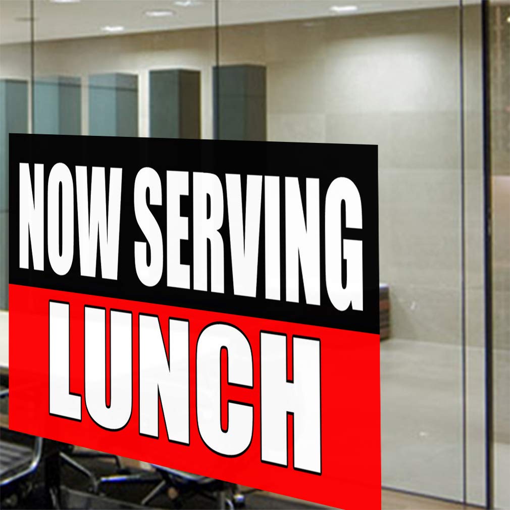 High-Quality Vinyl Decal Stickers for Restaurants & Food Safety - 14x10 Inches, Multiple Sizes Available - Perfect for Lunch Service, Food Fairs & Industrial Safety Signs