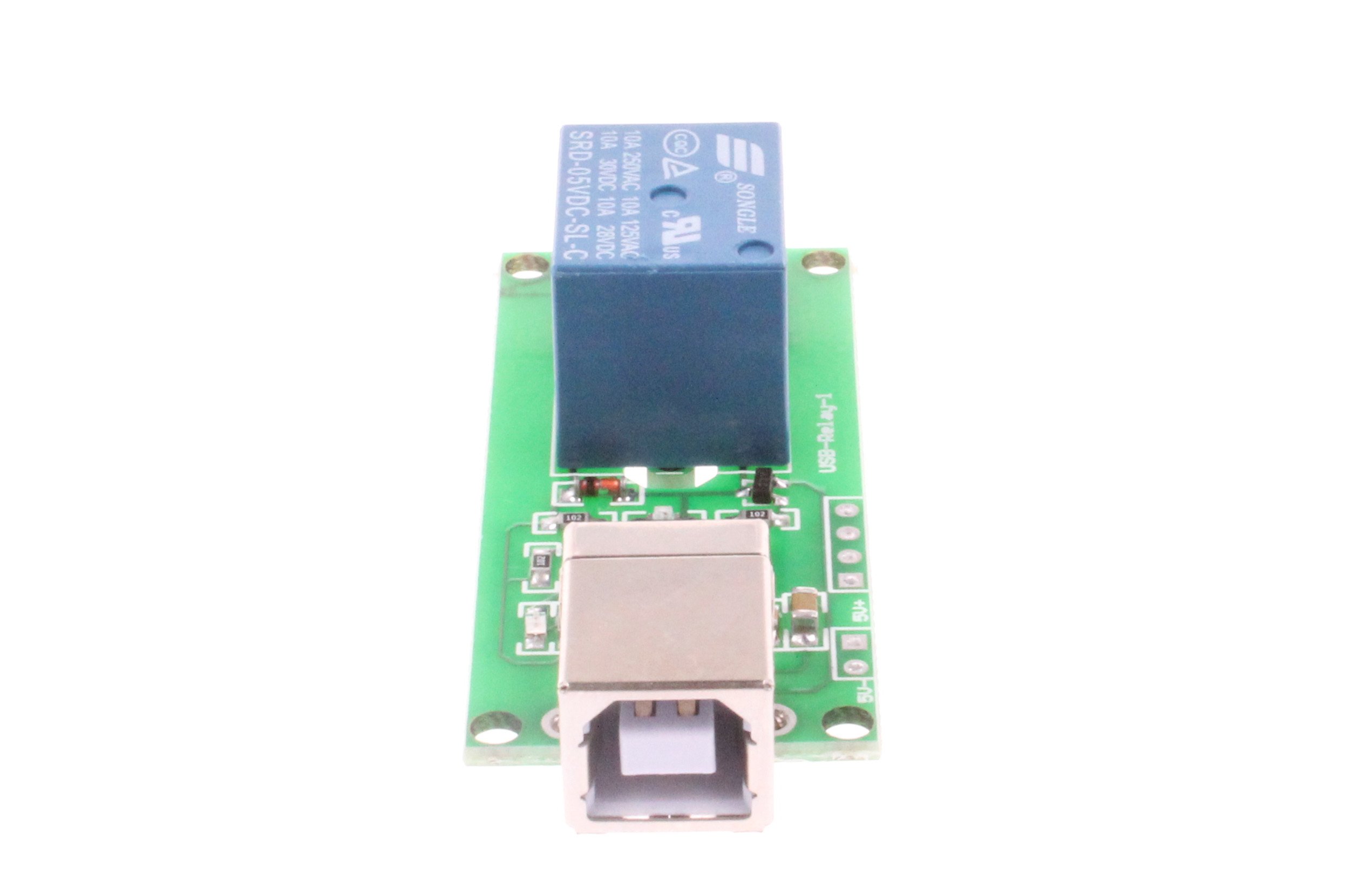 NOYITO 5V USB Relay Module - 1-Channel PC Control Switch for Smart Home Automation