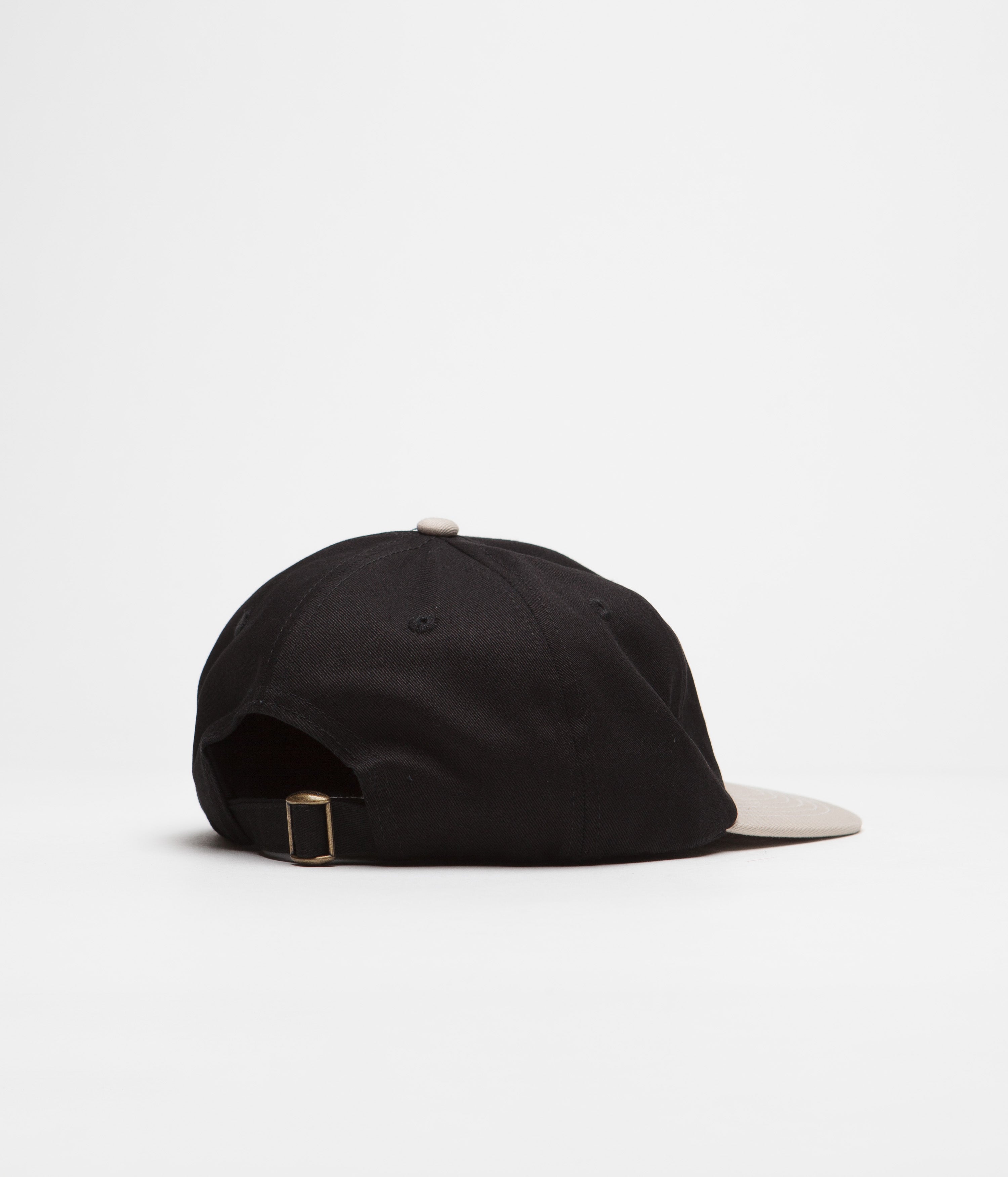 Butter Goods Bouquet Cap - Black & Tan Adjustable Dad Hat for Men & Women | Perfect for Outdoor Activities, Hiking, and Casual Streetwear