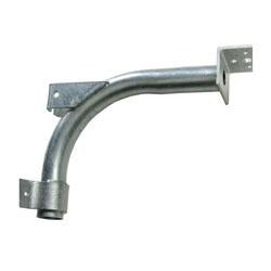 P200S016C Heavy Duty Steel Cross Arm Bracket for Wood Pole Mounting - 1.5 Ft Galvanized Utility Bracket for Electrical & Fence Applications - Perfect for Outdoor Power Lines, Farm Fencing, and Utility Pole Installations