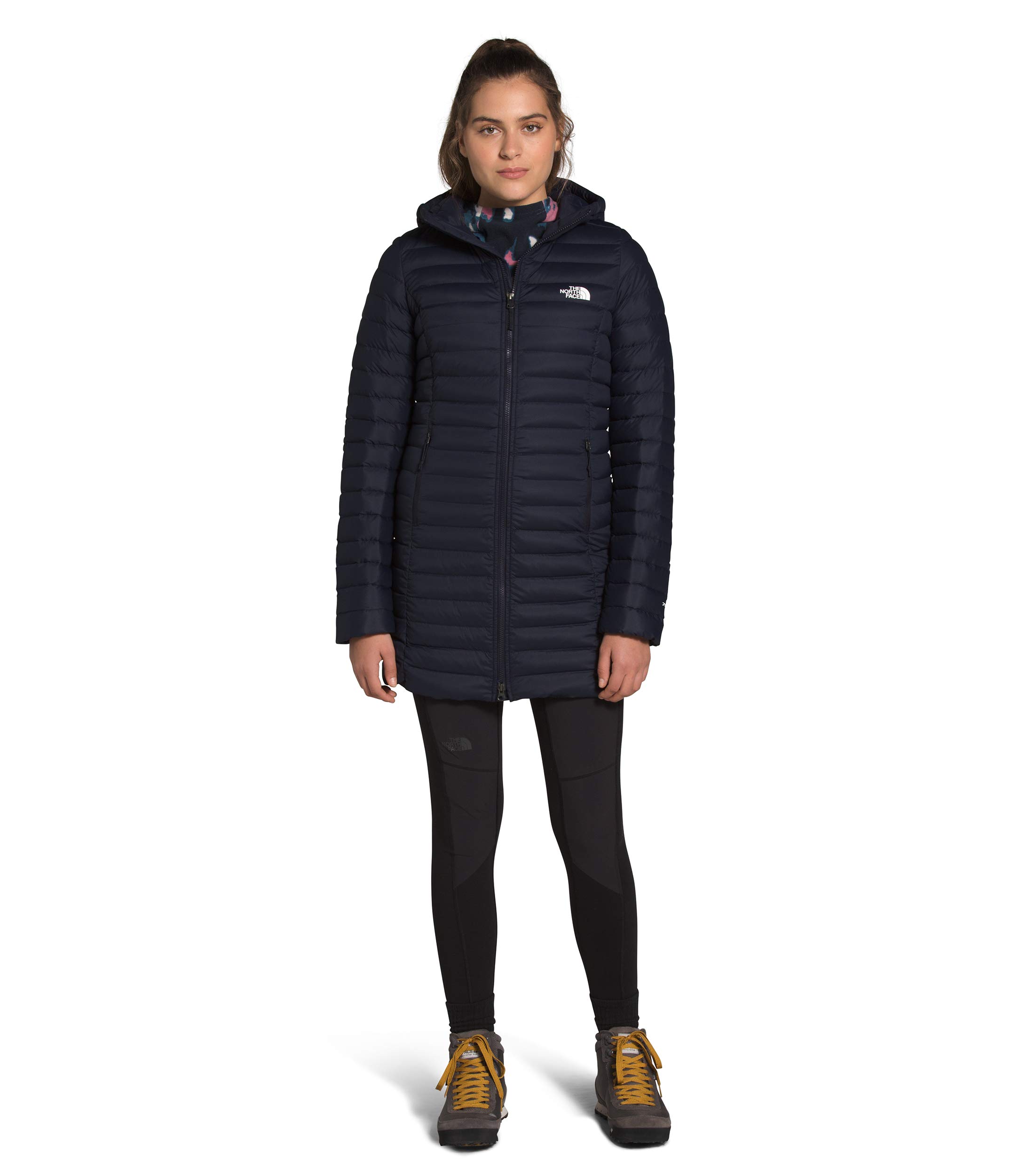 The North Face Women's Stretch Down Parka Jacket - Aviator Navy - XS - Warm Winter Coat for Outdoor Activities, Skiing & Cold Weather