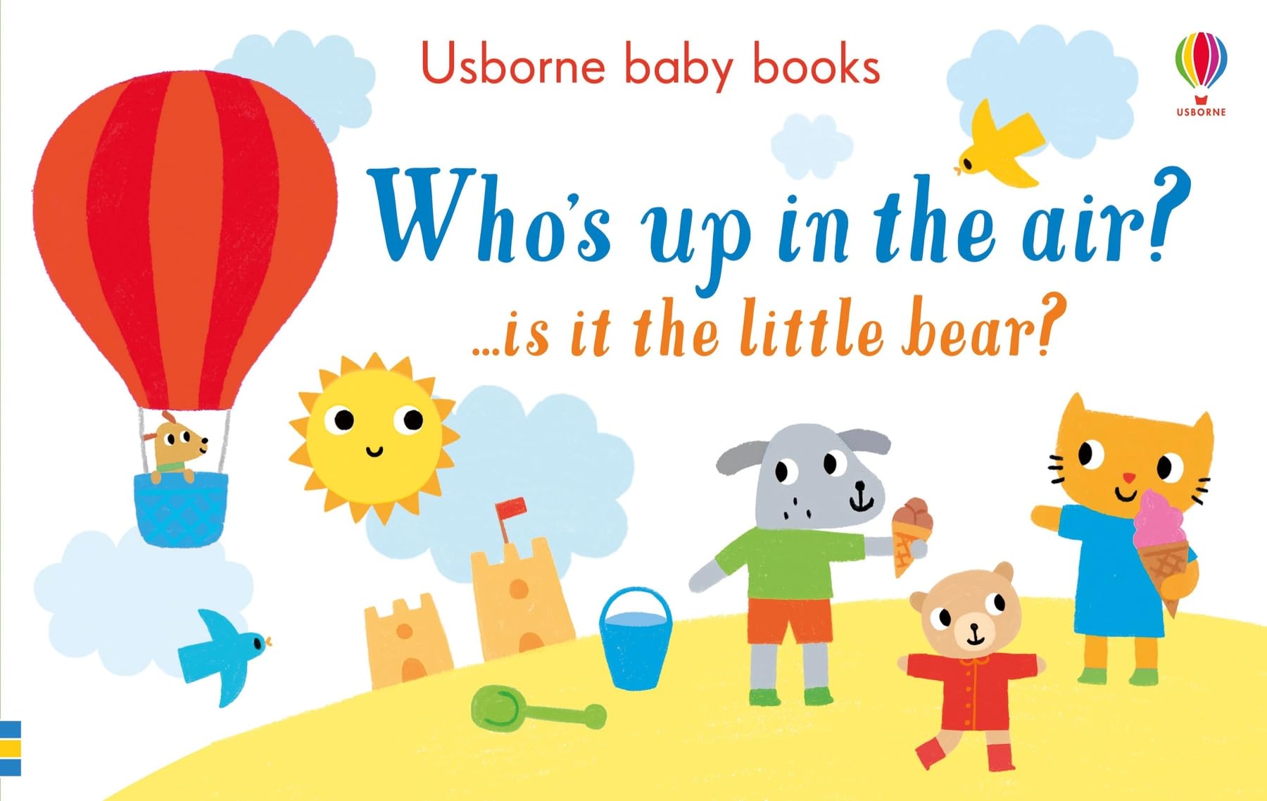 Who's Up in the Air? - Usborne Baby Books for Early Learning & Interactive Play | Perfect for Bedtime Stories & Toddler Education