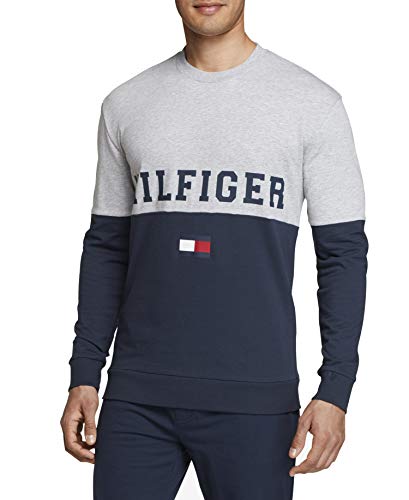 Grey Heather/Hilfiger Color Block