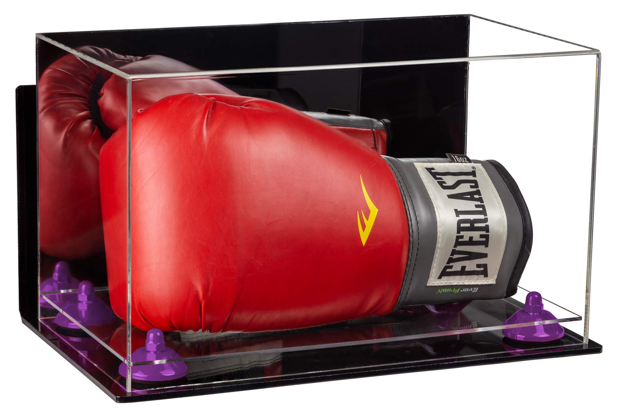 Premium Acrylic Boxing Glove Display Case - Clear Full-Size Showcase for Collectibles & Memorabilia - Perfect for Home Decor, Sports Collections, and Retail Displays