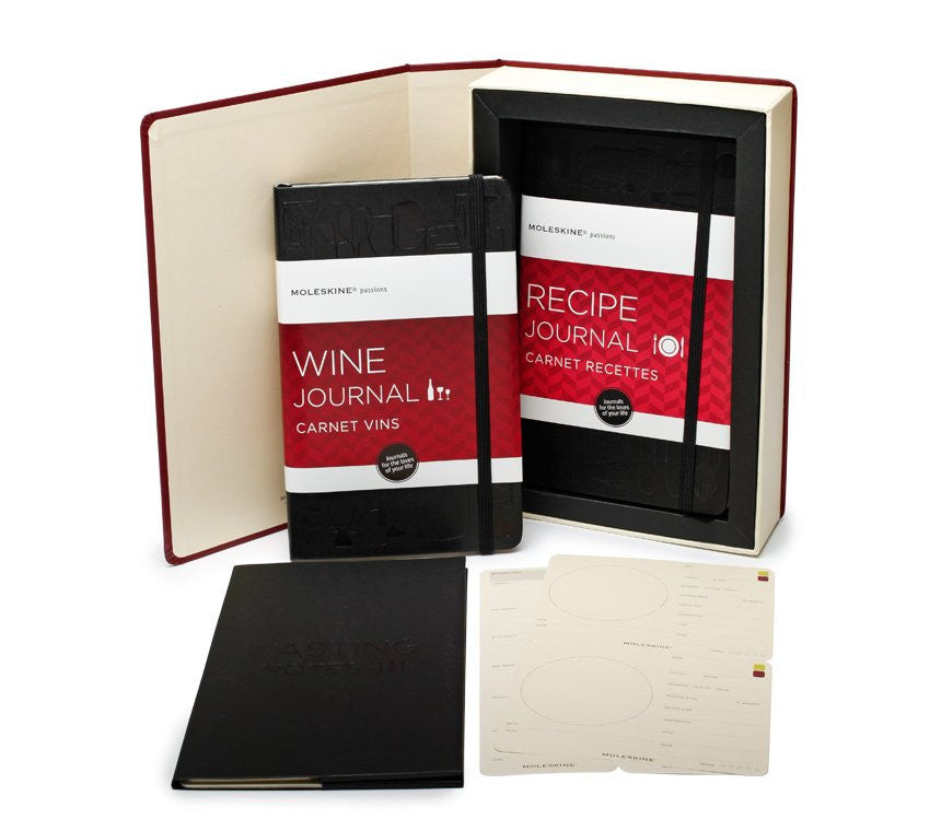 Moleskine Passion Gourmet Gift Box Set - Premium Notebook & Pen Gift for Writers, Artists & Professionals - Perfect for Journaling, Sketching & Note-Taking