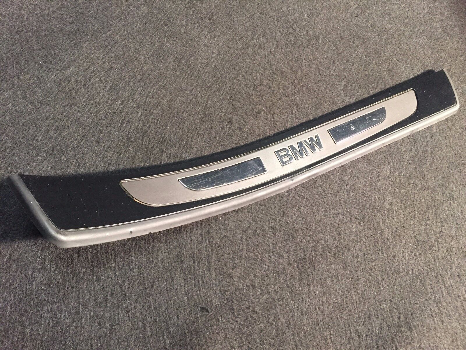 2002-2005 BMW 745i E65 Right Rear Passenger Door Step Scuff Plate - OEM Replacement Part for Luxury Car Interior Protection & Style Enhancement | Perfect for Car Detailing, Customization & Daily Use