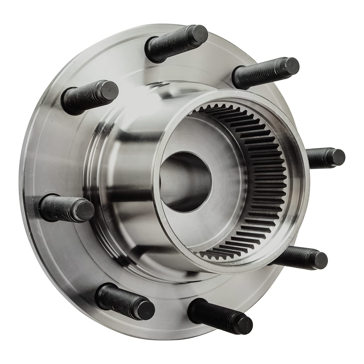 Detroit Axle Front Wheel Bearing Hub Assembly Set for 1999 Ford F-250 F-350 Super Duty - 2 Wheel Bearings & Hubs Replacement - Perfect for Off-Roading, Towing & Heavy-Duty Truck Maintenance