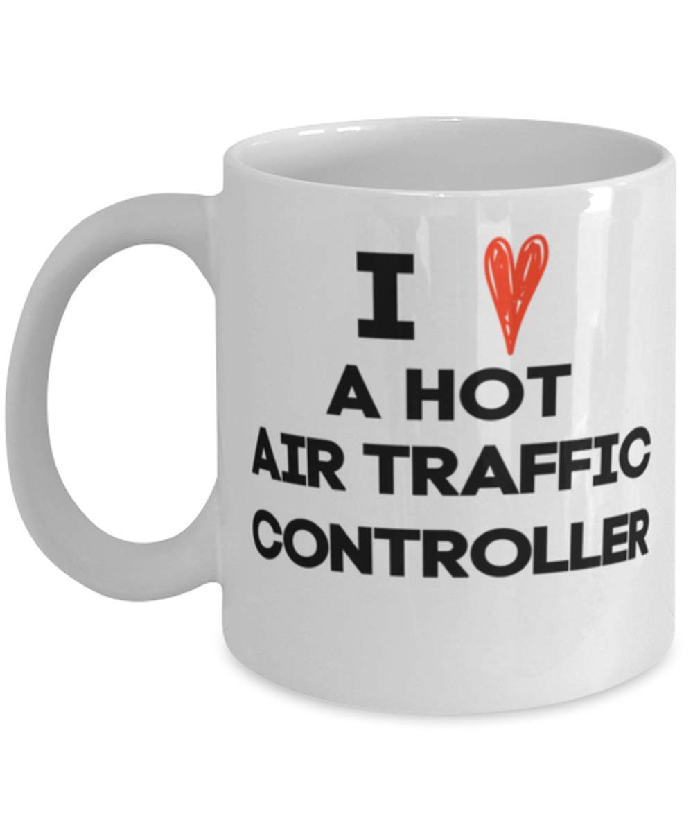 Air Traffic Controller Coffee Mug - Funny ATC Gift for Wife, Husband, Boyfriend, Girlfriend - Ceramic Tea Cup for Aviation Enthusiasts - Perfect for Office, Home & Gifts